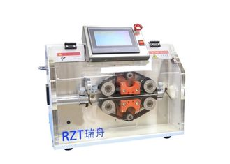 China Sleeving Tube Cutting Machine With Step Motor Drive 580 * 700 * 450MM supplier